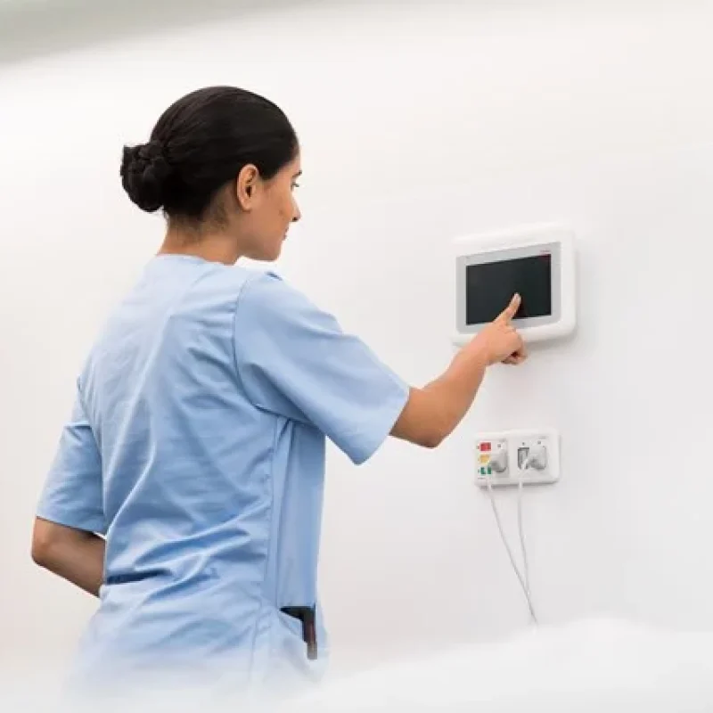 female-nurse-or-aide---presing-telliconnect-station---eu-hardware